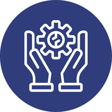 Modern simgenin vektör illüstrasyonu