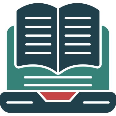 Kitap simgesi çizimini aç