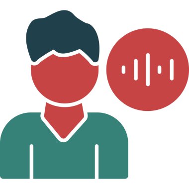 Kullanıcı profili vektör simgesi