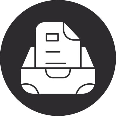 araba simgesi vektör illüstrasyonu