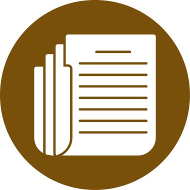 kitap simgesi, vektör illüstrasyonu