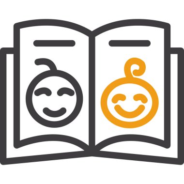 kitap ve çocuk simgesi