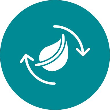 muz ikonu vektör çizimi