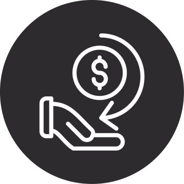 para simgesi vektör illüstrasyonu