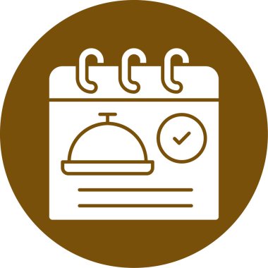 Otel simgesi vektör illüstrasyonu