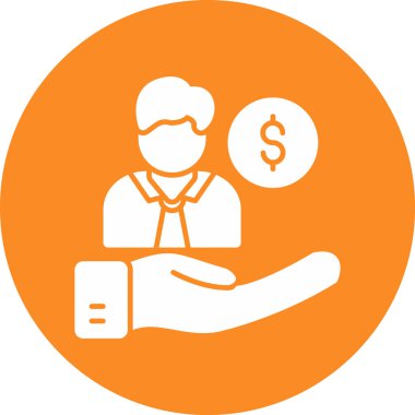 Müşteri Servisi simgesini. Vektör çizim