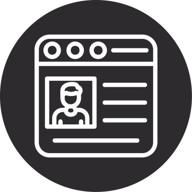 seo modern simgesinin vektör illüstrasyonu