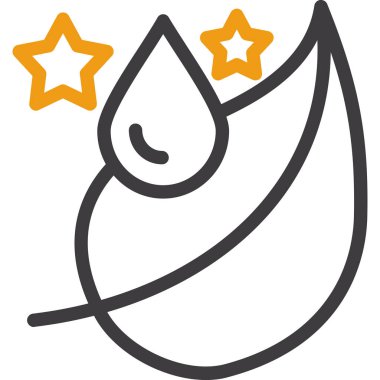 Su damlası. Basit tasarım