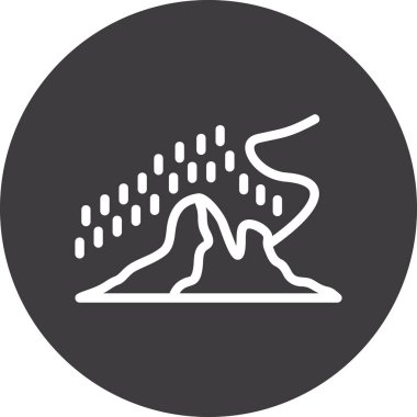 Modern simgenin vektör illüstrasyonu