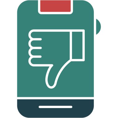 Başparmağını indir. Web simgesi basit tasarım