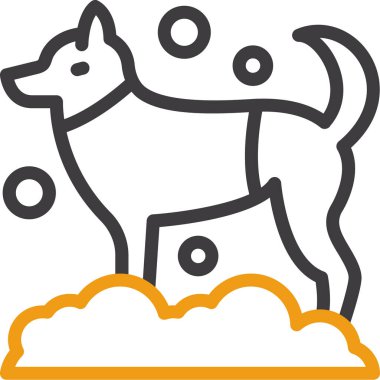 Hayvan hayvanları hayvan kategorisinde ikon