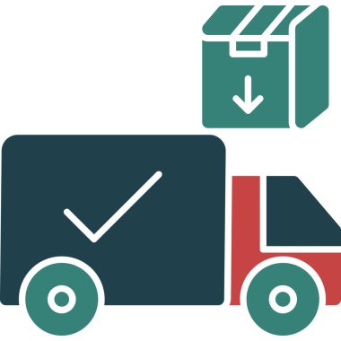 servis simgesi vektör illüstrasyonu