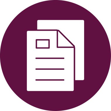 Belgenin vektör illüstrasyonu