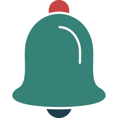 Çan ikonu. vektör illüstrasyonu