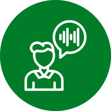 konuşma kabarcığı vektör çizimi