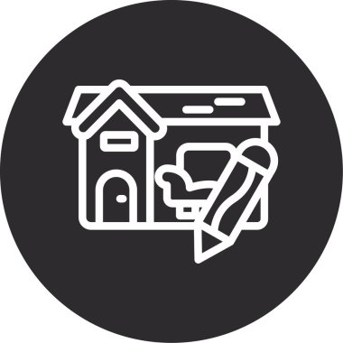 Modern b 'nin vektör illüstrasyonu inşa simgesinden yoksun