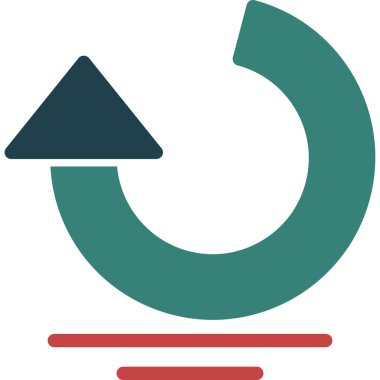 ok simgesi vektör illüstrasyonu