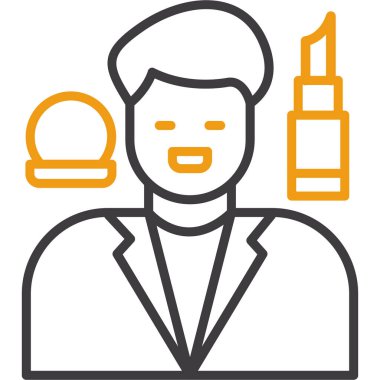 Avatar simgesi, illüstrasyon, vektör illüstrasyonu