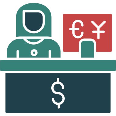 ticari finans vektör simgesi