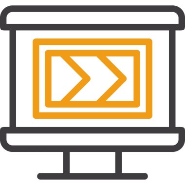 Seo simgesinin vektör illüstrasyonu