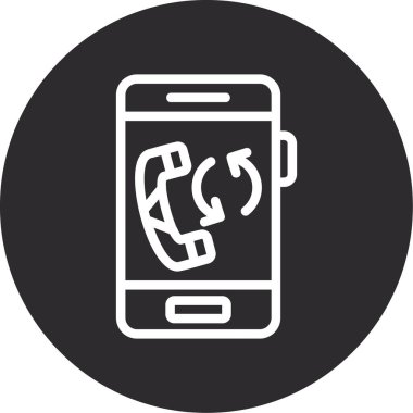 Telefon var. Basit tasarım