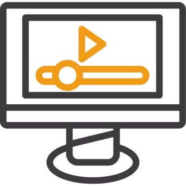 seo modern simgesinin vektör illüstrasyonu