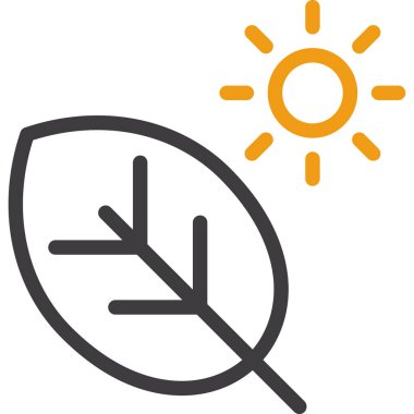 Hava simgesi beyaz arkaplanda izole edildi. vektör illüstrasyonu, düz tasarım.