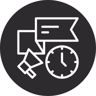 Modern b 'nin vektör gösterimi saatin simgesinden yoksundur