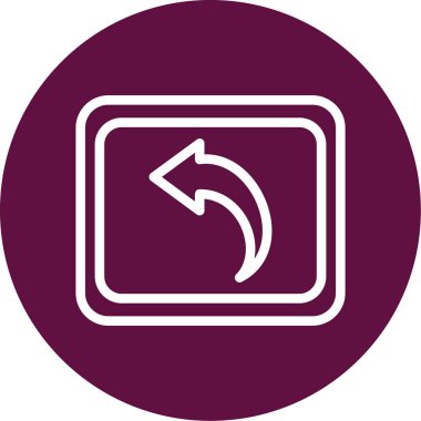 ok simgesi vektör illüstrasyonu