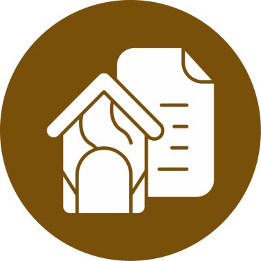 Ev. Web simgesi basit illüstrasyon