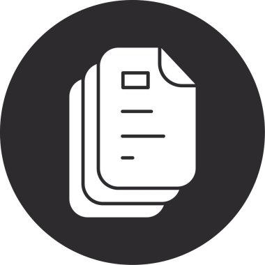 dosya simgesi, vektör illüstrasyonu basit tasarım