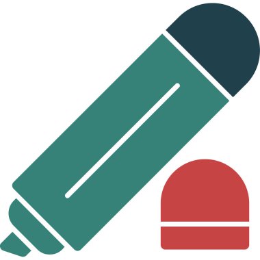 Modern simgenin vektör illüstrasyonu