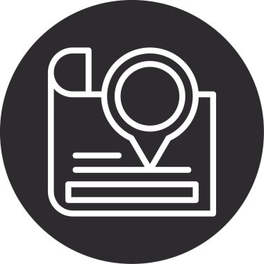 Büyüteçin vektör simgesi