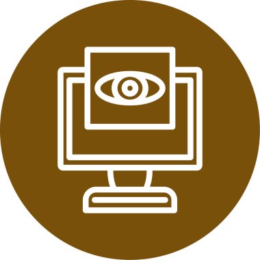 seo modern simgesinin vektör illüstrasyonu