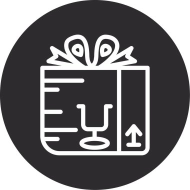 Yılbaşı ağacının vektör çizimi, noel hediyesi