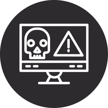 Modern simgenin vektör illüstrasyonu