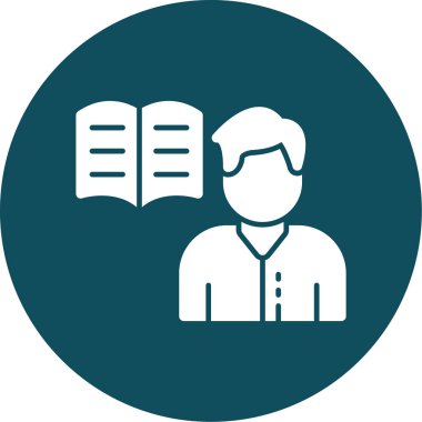 İnsan simgesinin vektör illüstrasyonu