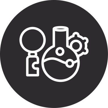 Modern simgenin vektör illüstrasyonu