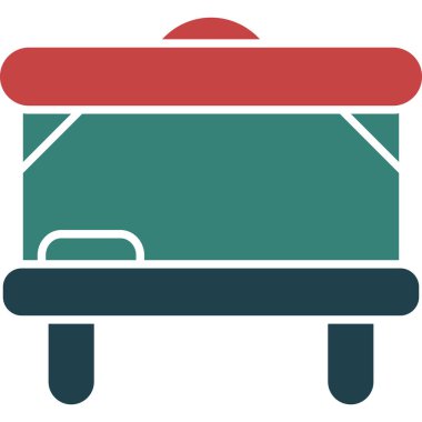 Mobilya. Web simgesi basit illüstrasyon