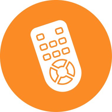 Modern b 'nin vektör illüstrasyonu TV' nin ikonundan yoksun.