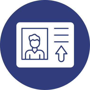 İnsan simgesinin vektör illüstrasyonu