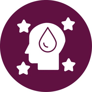 su damlası simgesi vektör illüstrasyon logo tasarımı