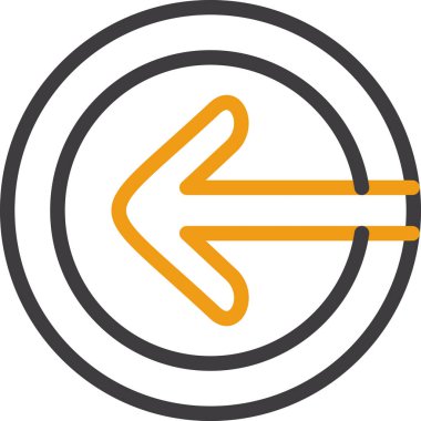 ok simgesi vektör illüstrasyonu