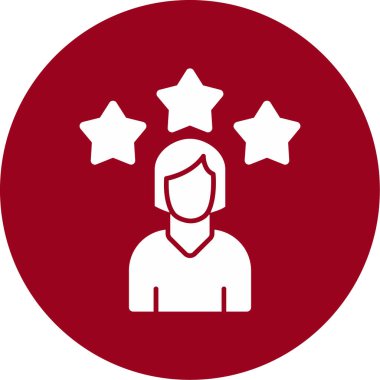 yıldız simgesi vektör illüstrasyonu