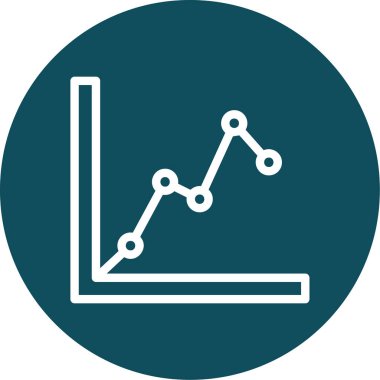 vektör pasta çizelgesi simgesi
