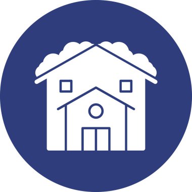 ev simgesi vektör illüstrasyonu