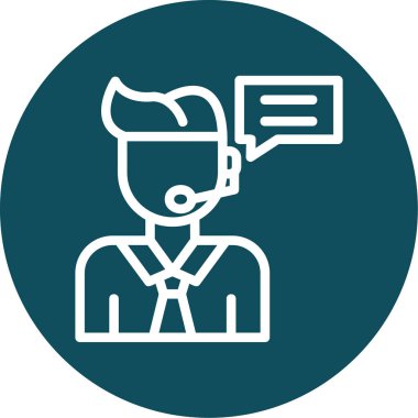 İş ve finans simgesinin vektör illüstrasyonu