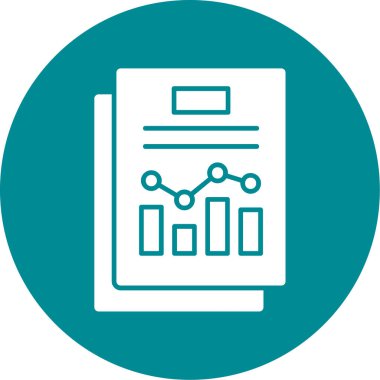 Modern ofis ikonundan yoksun vektör illüstrasyonu