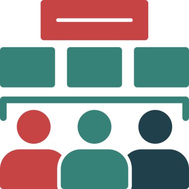 İnsan simgesinin vektör illüstrasyonu