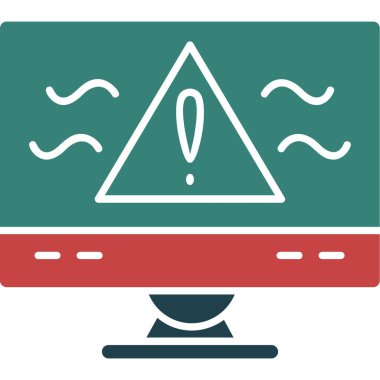 Su. Web simgesi basit illüstrasyon